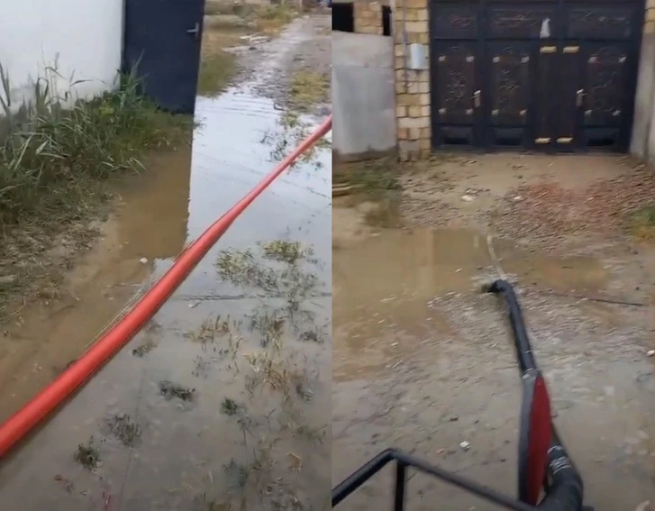 Из-за сильных дождей затопило частные дома: приняты необходимые меры безопасности