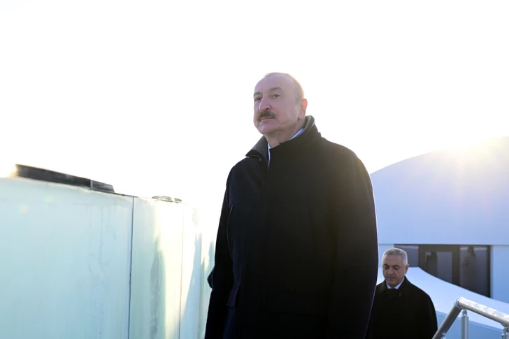 Media.az - Новости Азербайджана - Ильхам Алиев поучаствовал в открытии Парка Победы в Ханкенди