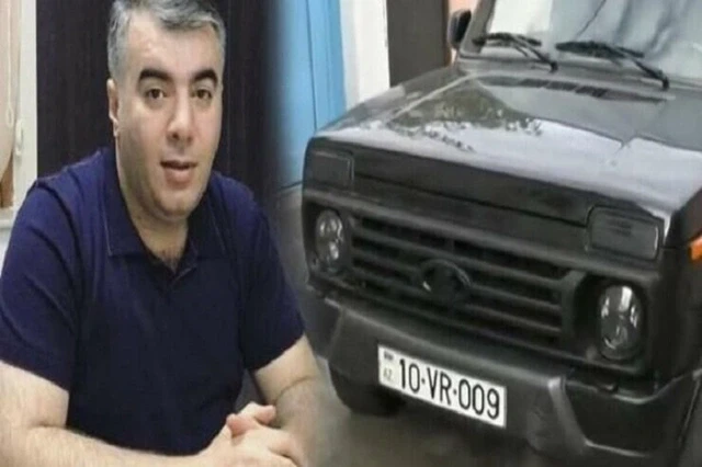Автомобиль, в котором Рашад Даглы совершил убийство, выставлен на продажу