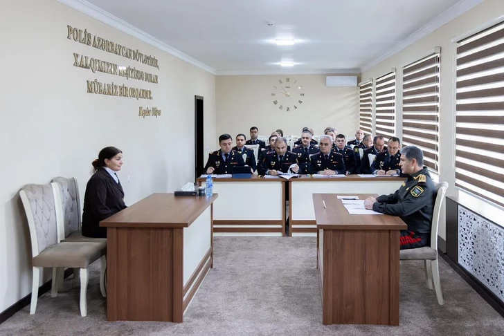 Media.az - Новости Азербайджана - Вилаят Эйвазов провел в Гёйчае очередной прием граждан и строевой смотр