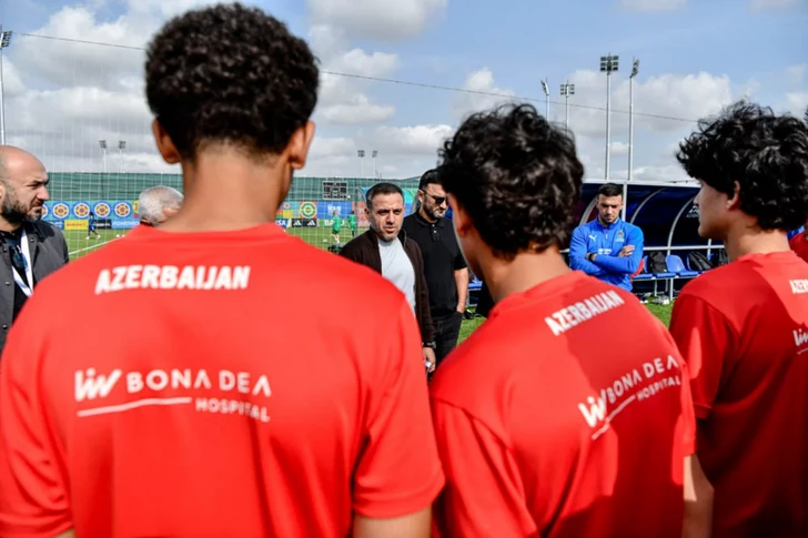 Media.az - Новости Азербайджана - Сборная Азербайджана U-16 провела первую тренировку перед чемпионатом мира