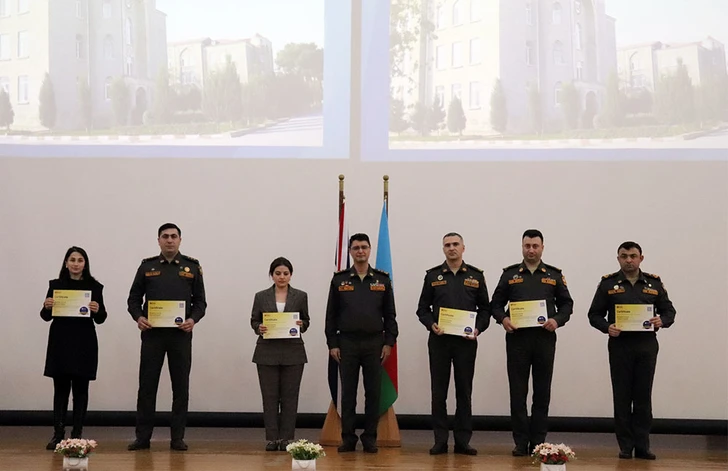 Media.az - Новости Азербайджана - В Центре иностранных языков Института военного управления состоялась церемония выпуска