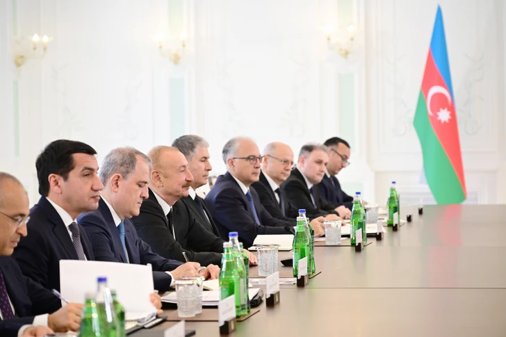 Media.az - Новости Азербайджана - В Шуше состоялась встреча президентов Азербайджана и Словакии в расширенном составе