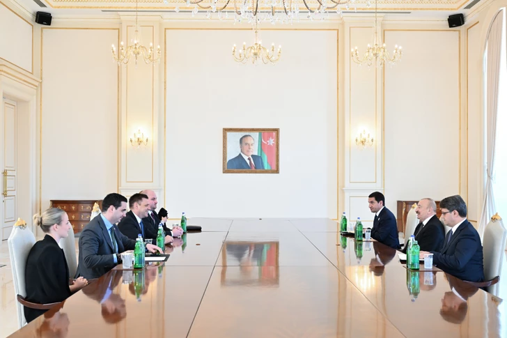 Президент Ильхам Алиев принял заместителя премьер-министра Словакии