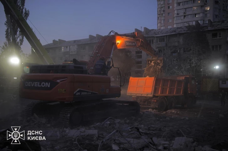 Media.az - Новости Азербайджана - В результате ракетного удара по Киеву повреждены жилые дома, погиб 31 человек