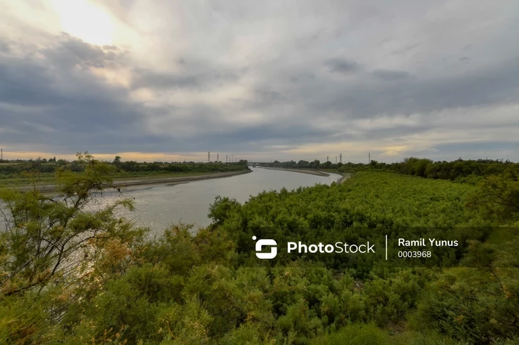 В реке Кура повысился уровень воды