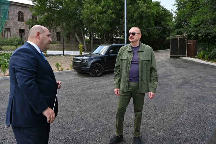 Media.az - Новости Азербайджана - Президент Ильхам Алиев посетил село Гузейхырман Ходжавендского района