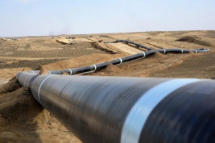 Транспортировка газа по магистрали Баку-Тбилиси-Эрзурум в 2025 году выросла