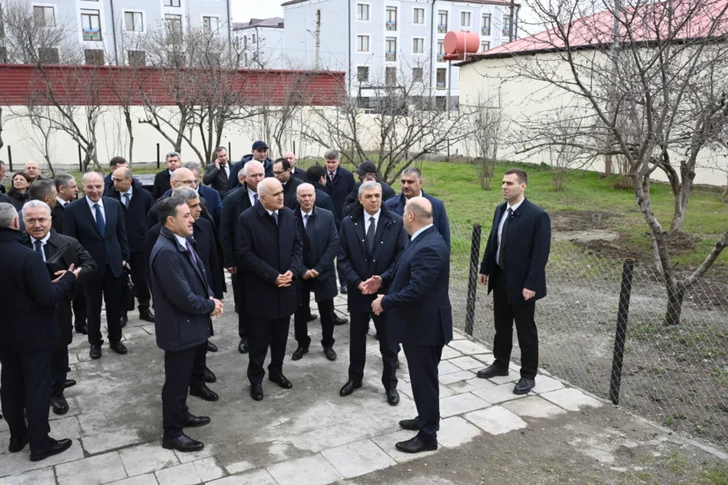 Media.az - Новости Азербайджана - Представители Администрации президента ознакомились с восстановленным домом в Ходжавенде