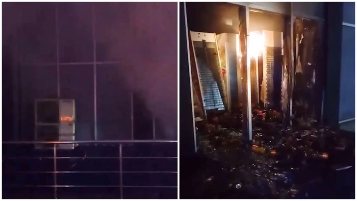 Пожарные ликвидировали возгорание в магазине в Хачмазе
