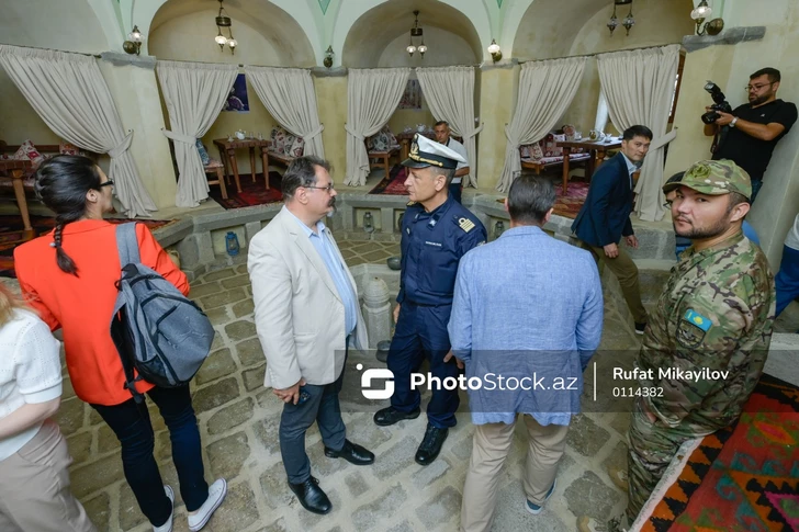 Media.az - Новости Азербайджана - Аккредитованные в Азербайджане дипломаты возвращаются из Агдама в Баку на скоростном поезде