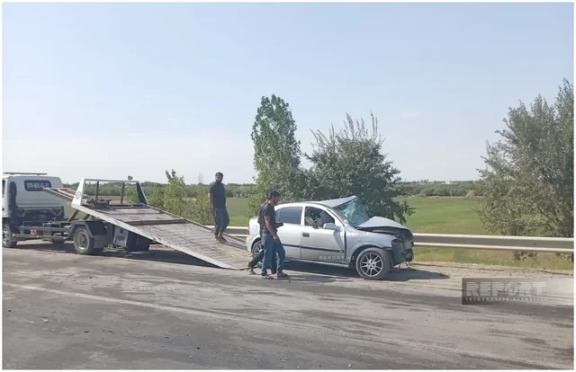 Media.az - Новости Азербайджана - В Сабирабаде столкнулись два автомобиля: есть пострадавшие