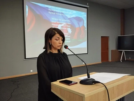 Media.az - Новости Азербайджана - В Карабахском университете состоялась презентация фильма «Колокол Победы»