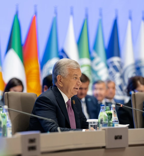 Media.az - Новости Азербайджана - Президент Ильхам Алиев выступил на 7-м Саммите СВМДА