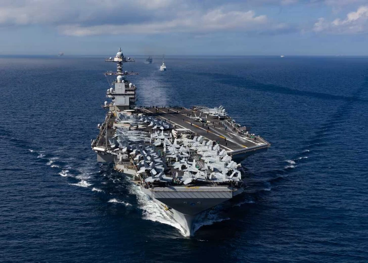 Военный месседж Ирану: авианосец США пересёк Гибралтар