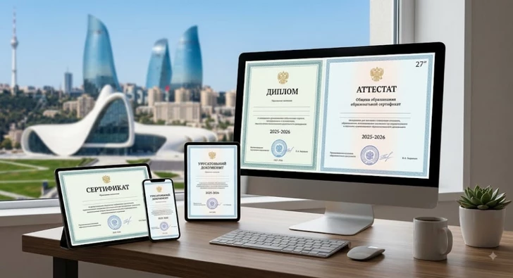 В Азербайджане аттестаты выпускников школ переведены в цифровой формат