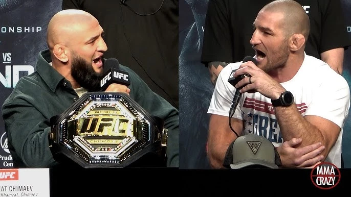 Пресс-конференция Чимаева и Стрикленда собрала рекордную аудиторию UFC