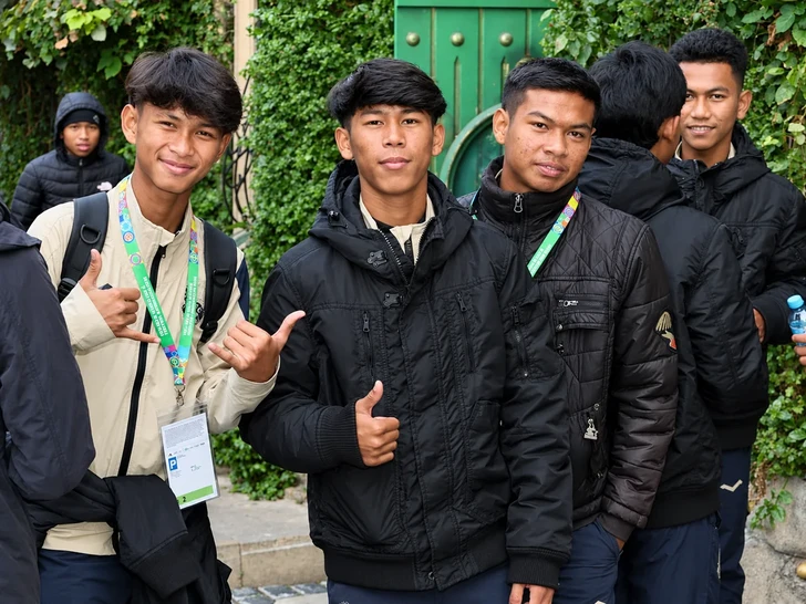 Media.az - Новости Азербайджана - Юные футболисты чемпионата FIFA U-15 провели день отдыха с музыкой, играми и экскурсиями по Баку