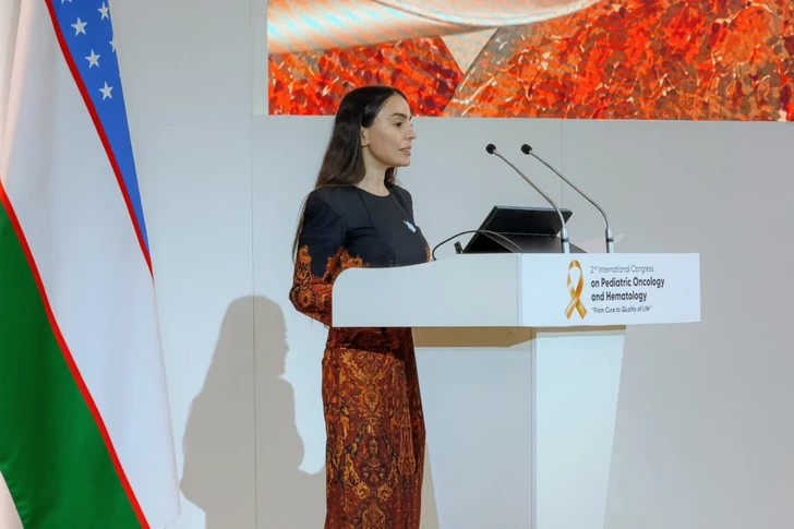 Лейла Алиева поделилась публикацией со Всемирного саммита «Инвестиции в благополучие детей»