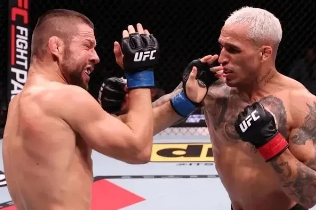 Оливейра победил Гамрота в главном поединке турнира UFC Fight Night в Рио‑де‑Жанейро