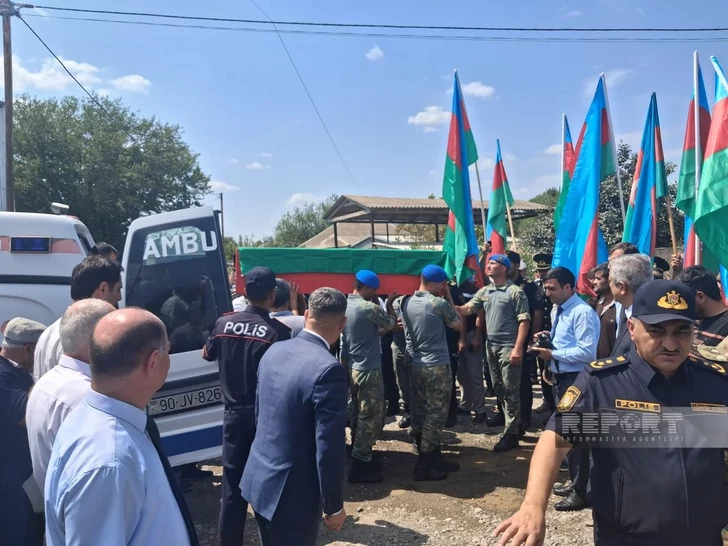 Media.az - Новости Азербайджана - В Имишлинском районе состоялось перезахоронение останков шехида Первой Карабахской войны