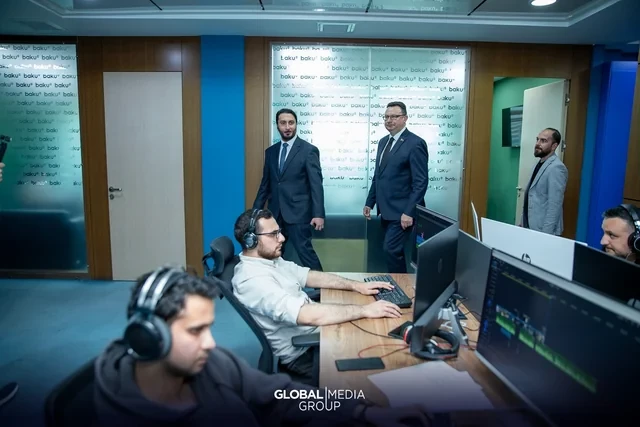 Media.az - Новости Азербайджана - Посол Беларуси в Азербайджане посетил офис Baku TV