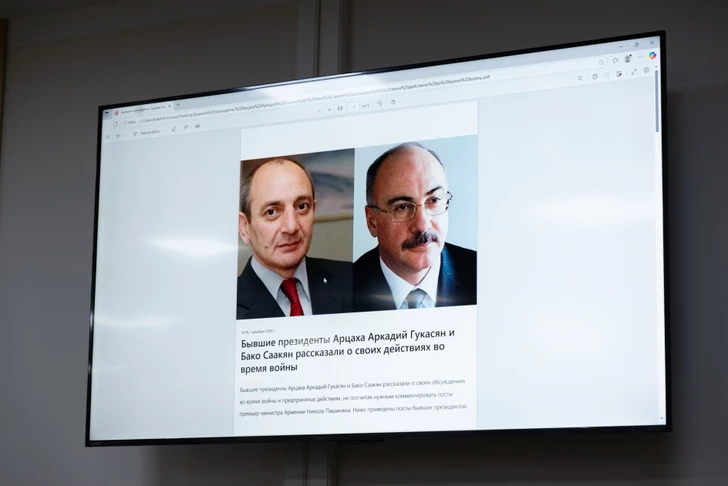 Media.az - Новости Азербайджана - На заседании суда над гражданами Армении продемонстрировано видео, снятое после Товузских боев