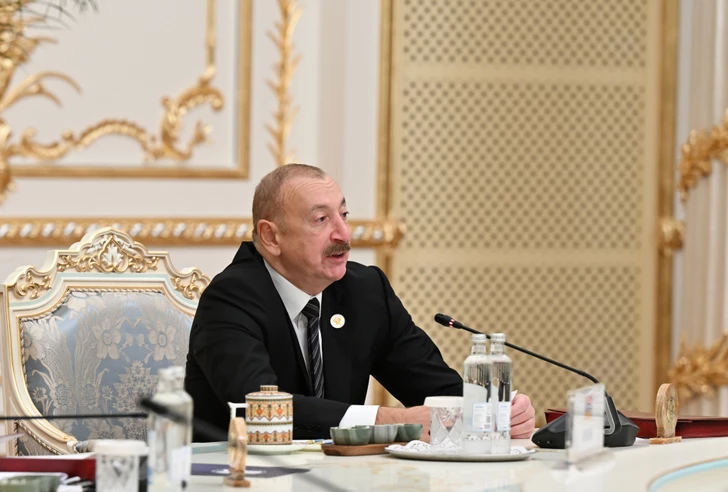 Media.az - Новости Азербайджана - Президент Ильхам Алиев в Душанбе выступил на заседании Совета глав государств СНГ в узком составе