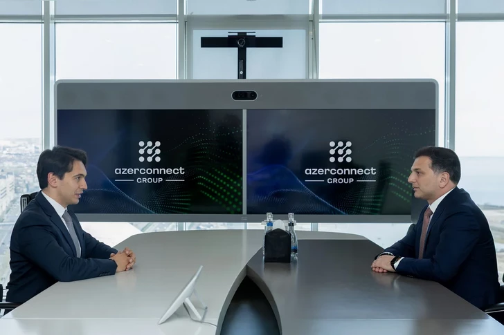 Генеральный директор Azerconnect Group Эмиль Масимов встретился с победителем конкурса Yüksəliş