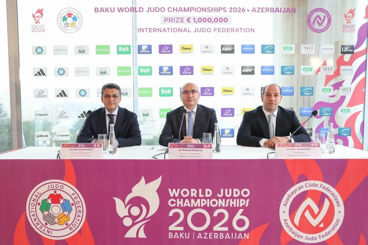 Media.az - Новости Азербайджана - В Баку прошла жеребьевка чемпионата мира по дзюдо 2026 года