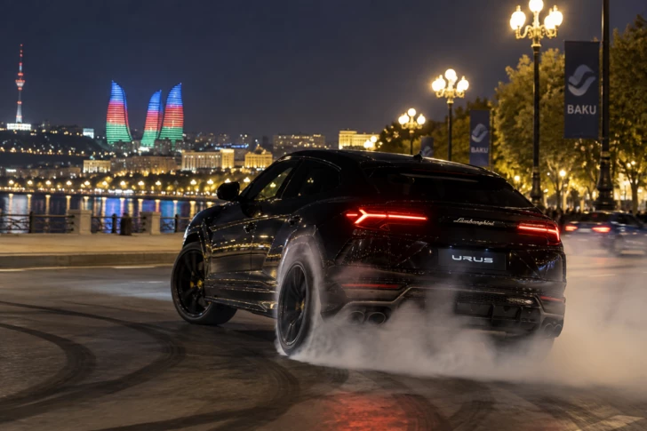 В Баку суд вынес решение по делу о дрифте на Приморском бульваре на Lamborghini за 630 тысяч манатов