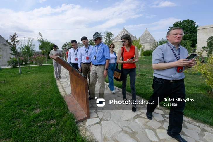 Media.az - Новости Азербайджана - Аккредитованные в Азербайджане дипломаты возвращаются из Агдама в Баку на скоростном поезде