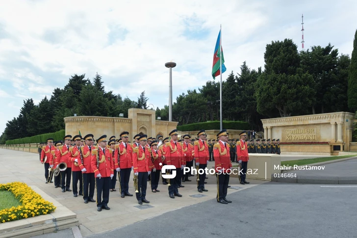 Media.az - Новости Азербайджана - В Баку проходят шествия военнослужащих по случаю Дня Вооруженных сил Азербайджана