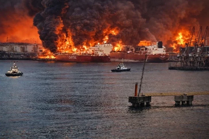 ВСУ заявили об атаке на корабли ВМФ России в Каспийском море