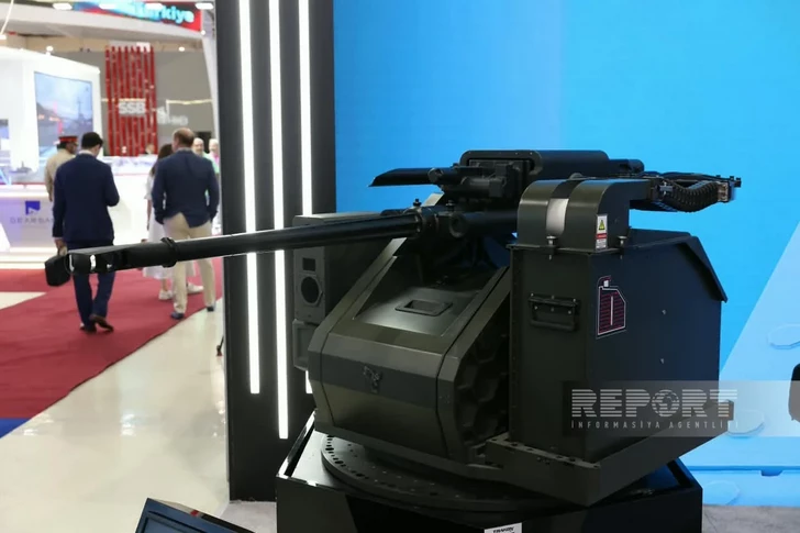 Media.az - Новости Азербайджана - Турецкий пулемет CANİK M3 FALCON впервые показан на выставке в Баку