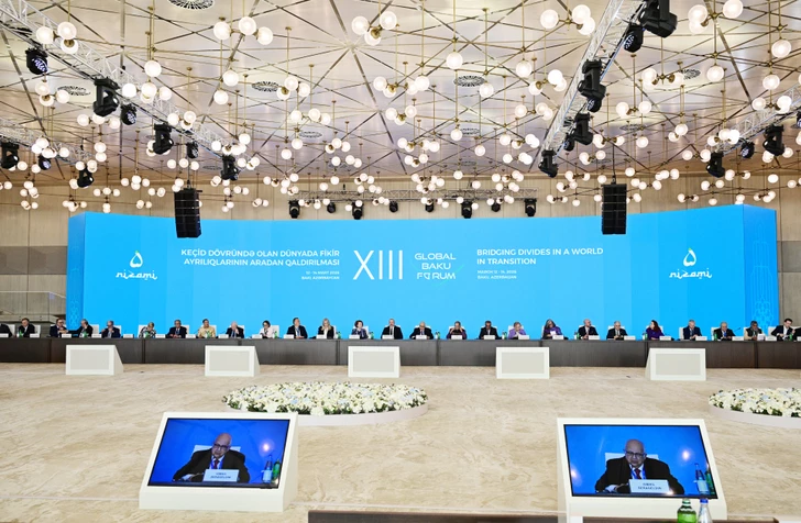 Media.az - Новости Азербайджана - Президент Ильхам Алиев выступил на церемонии открытия XIII Глобального Бакинского форума