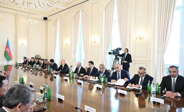 Media.az - Новости Азербайджана - Состоялась встреча Президента Азербайджана с Генсеком ЦК Компартии Вьетнама в расширенном составе