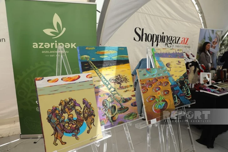 Media.az - Новости Азербайджана - У Центра Гейдара Алиева открылась выставка ко Всемирному дню окружающей среды