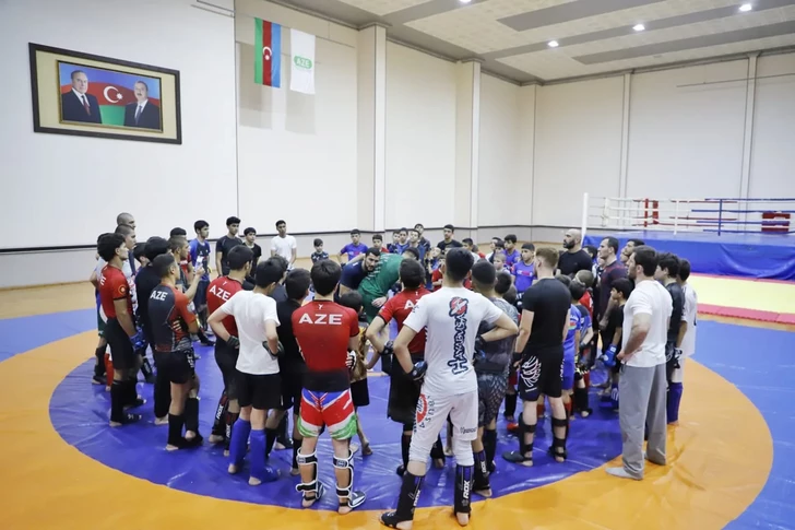 Media.az - Новости Азербайджана - Азербайджанский боец UFC Фарман Гасанов провел мастер-класс в Нахчыване