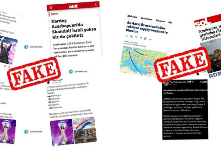 MEDİA: Против Азербайджана началась очередная дезинформационная кампания