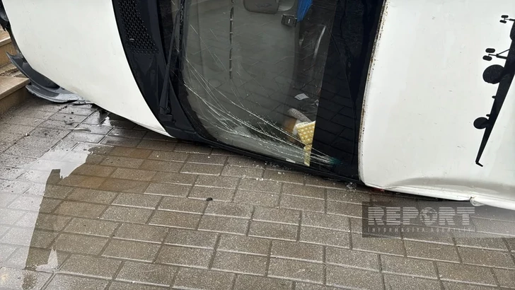 Media.az - Новости Азербайджана - В Сумгайыте столкнулись автомобили BYD и Ford, есть пострадавшие