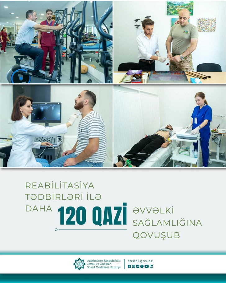 Media.az - Новости Азербайджана - Более 120 ветеранов прошли реабилитацию в Азербайджане за последние два месяца