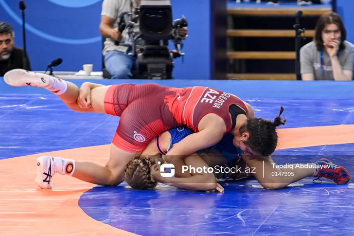 Чемпионат мира U-17 по борьбе в Баку: Гулиева завершила выступление в категории 57 кг