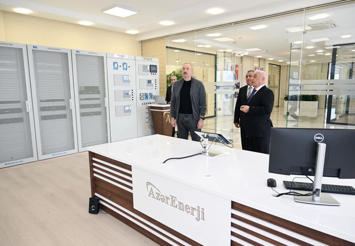 Media.az - Новости Азербайджана - Президент Ильхам Алиев принял участие в открытии Центра хранения энергии «Абшерон»