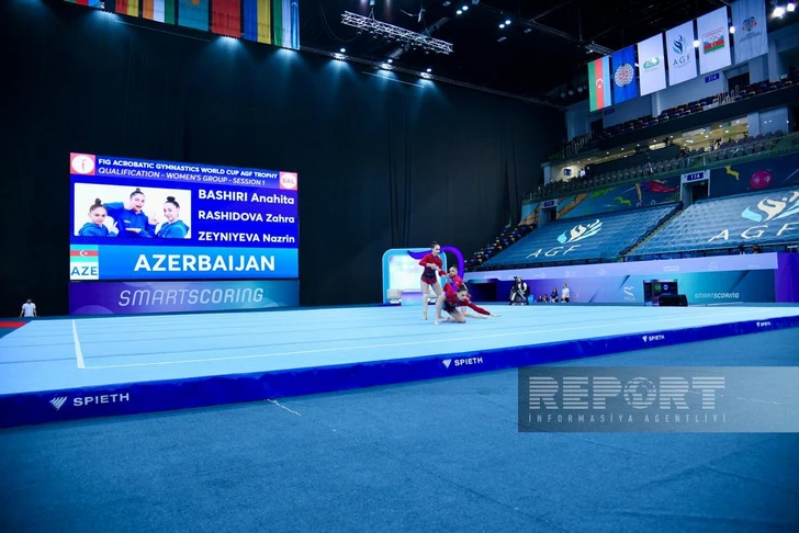 Media.az - Новости Азербайджана - В Баку прошла церемония открытия Кубка мира по акробатике