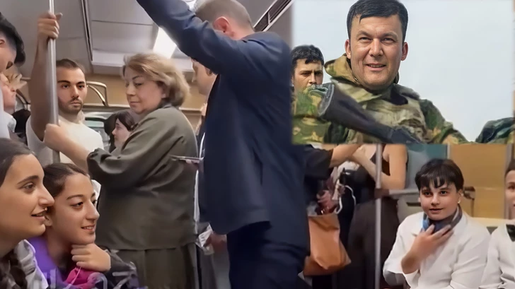 Школьники исполнили в метро песню шехида Худаяра Юсифзаде
