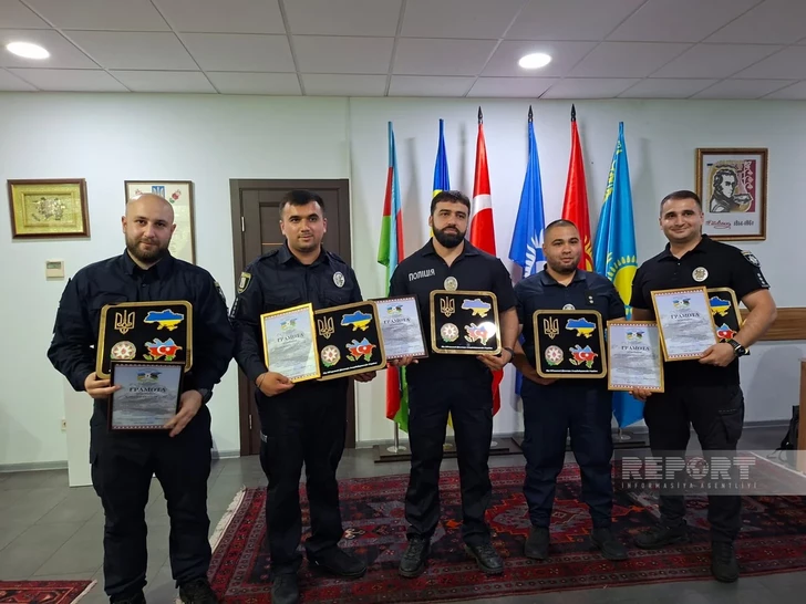 Media.az - Новости Азербайджана - Азербайджанцев, служащих в Национальной полиции Украины, поздравили с профессиональным праздником