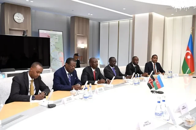 Media.az - Новости Азербайджана - Глава SOCAR Ровшан Наджаф встретился с президентом Кении