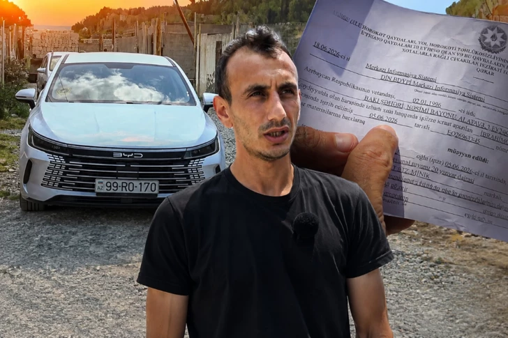 В Хырдалане мужчине приходят штрафы за арендованный автомобиль, который он давно вернул