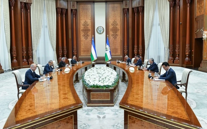 Президент Узбекистана принял Микаила Джаббарова